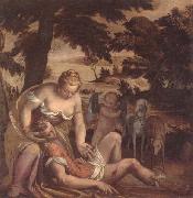 unknow artist The Death of adonis oil painting reproduction